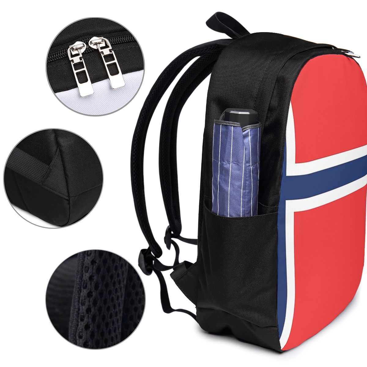 Norway Flag Backpack Travel No - Laptop Bag recension och pris