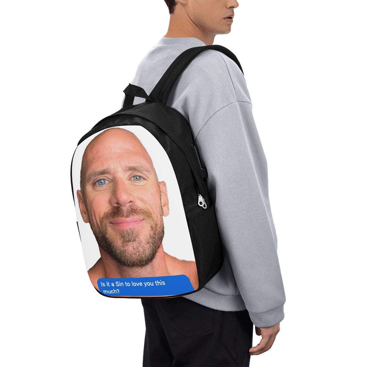 Johnny Sins Flirty Text Bubble - Laptop Bag recension och pris