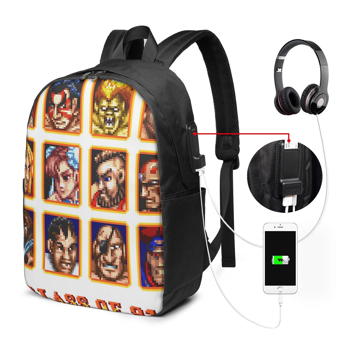 Defeated Portraits Super Stree - Laptop Bag recension och pris