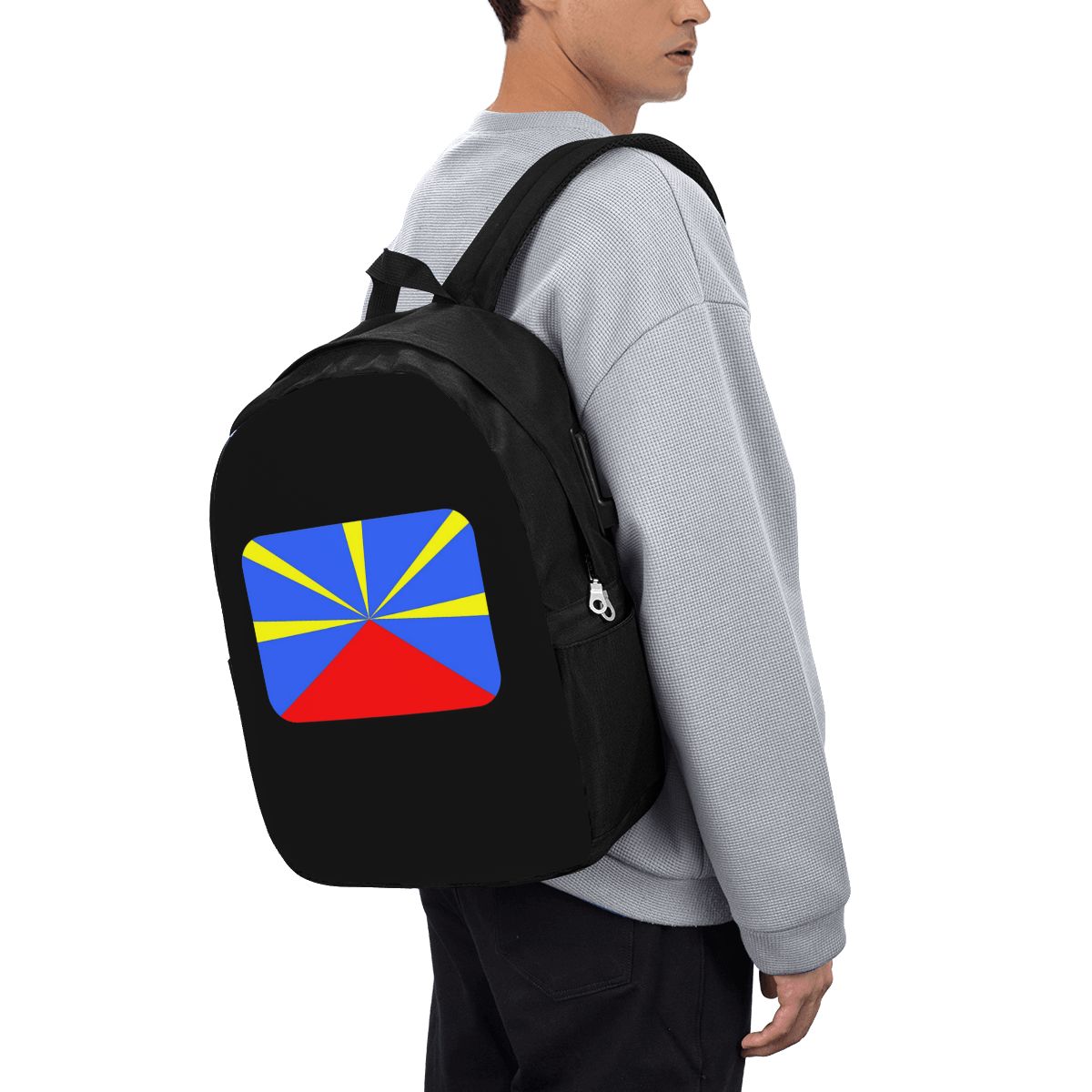 974 Reunion Island Flag Backpa - Laptop Bag recension och pris