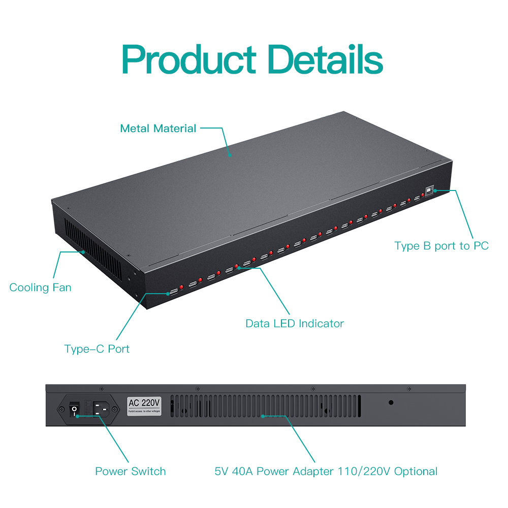 A-165C Sipolar 16 Port Usb c H - Usb C Hub recension och pris