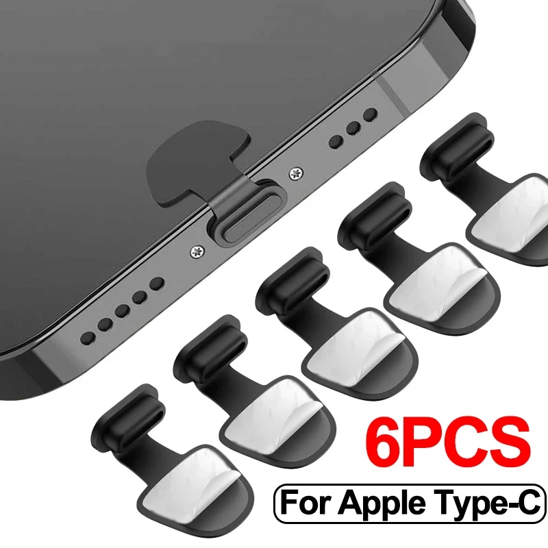 1/4/6Pcs Charging Port Anti-Du - Usb C Hub recension och pris
