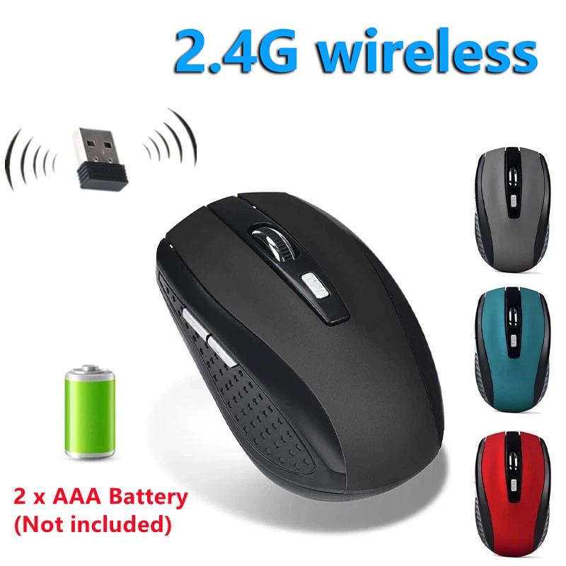 2.4G Wireless Mouse Portable E - Laptop Mouse recension och pris