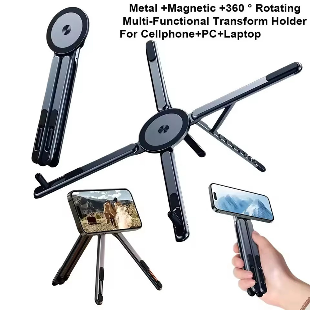 Portable Magnetic Phone Holder - Laptop Stand recension och pris