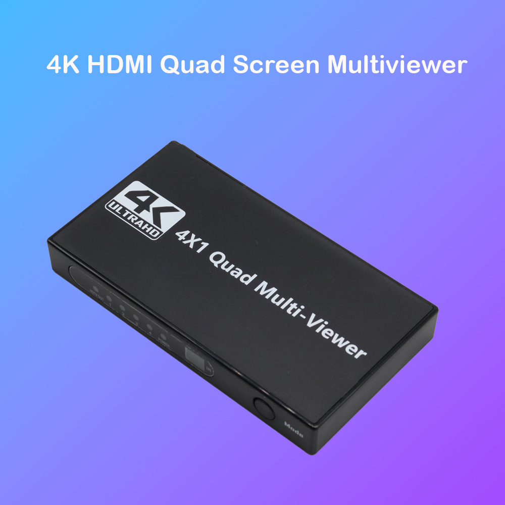 4K HDMI Quad Screen Multiviewe - Hdmi Cable recension och pris