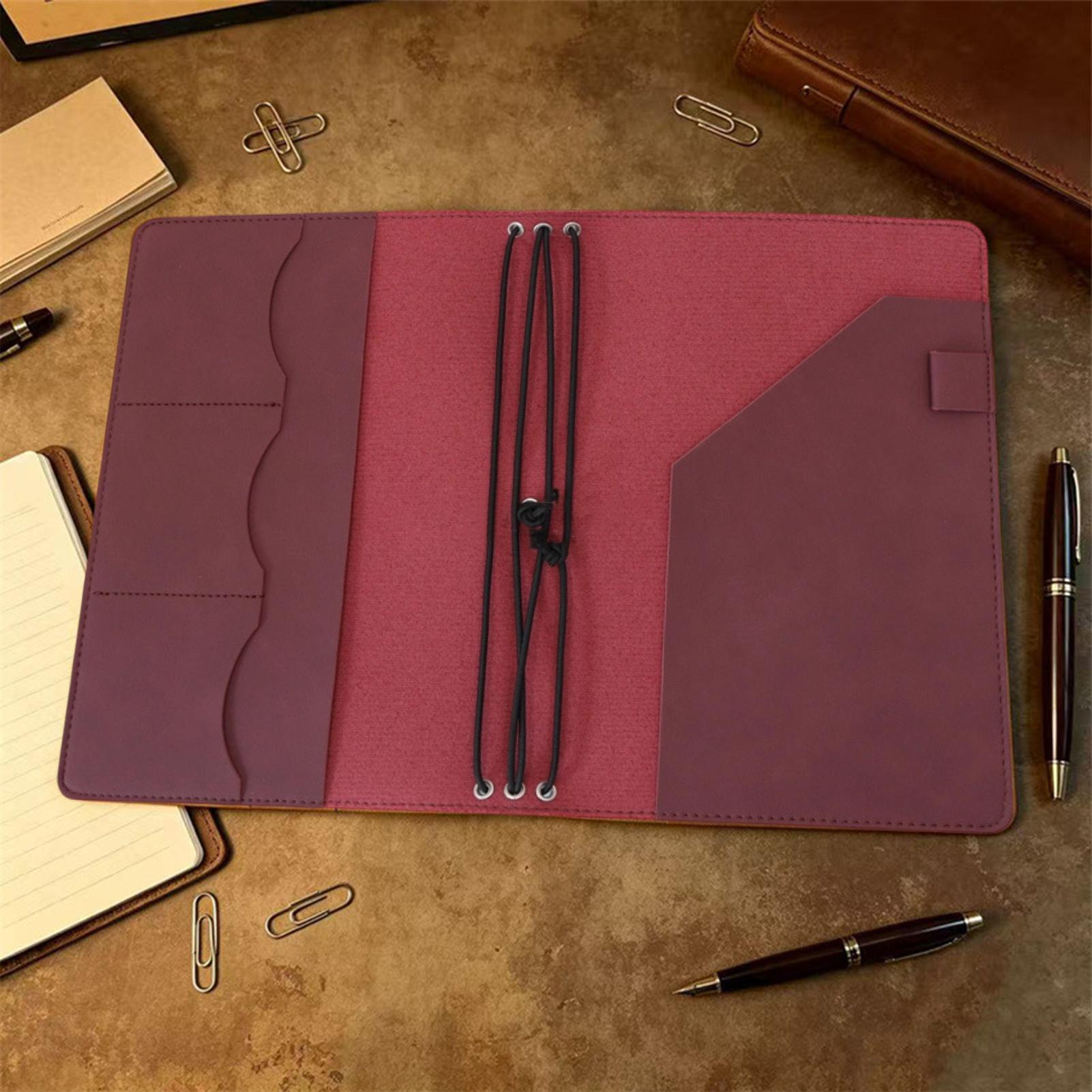 Leather A5 Notebook Cover Mult - Laptop Sleeve recension och pris